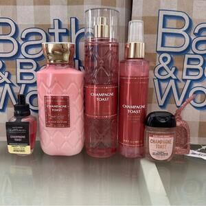 Bath and Body Works Champagne Toast Set